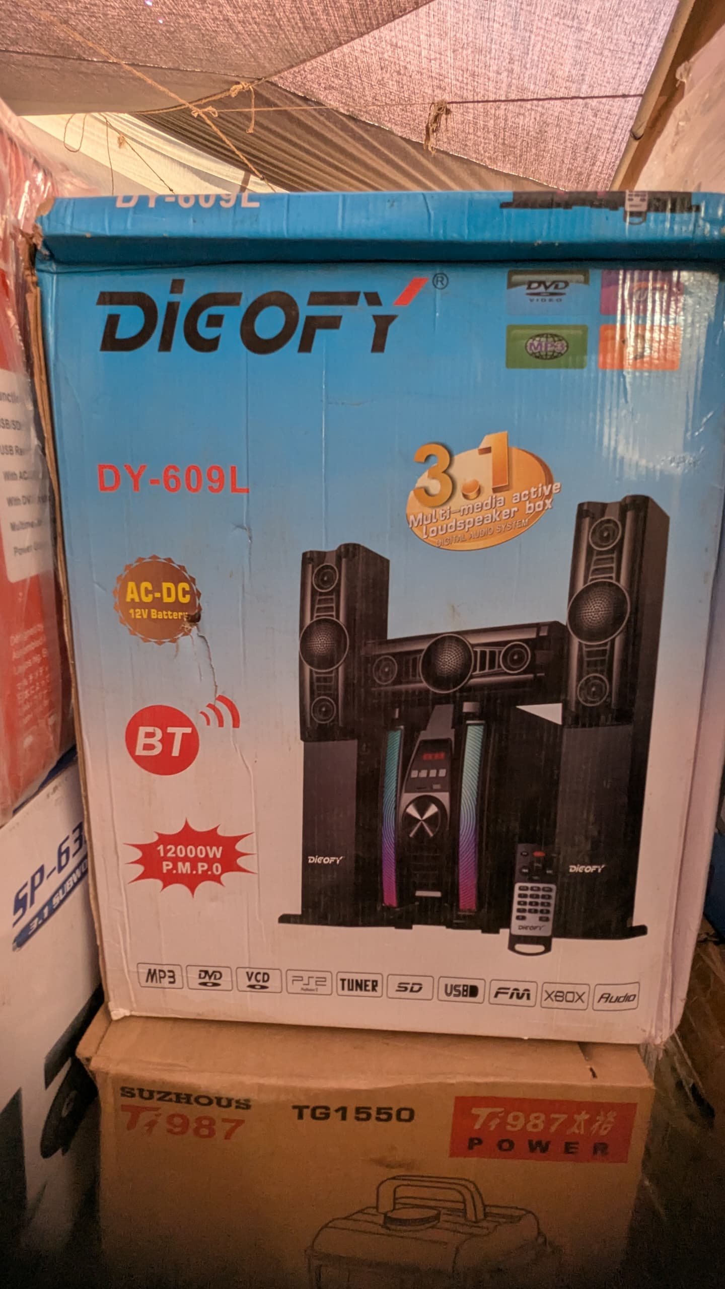 Baffle Haut parleur DIGOFY DY-609L